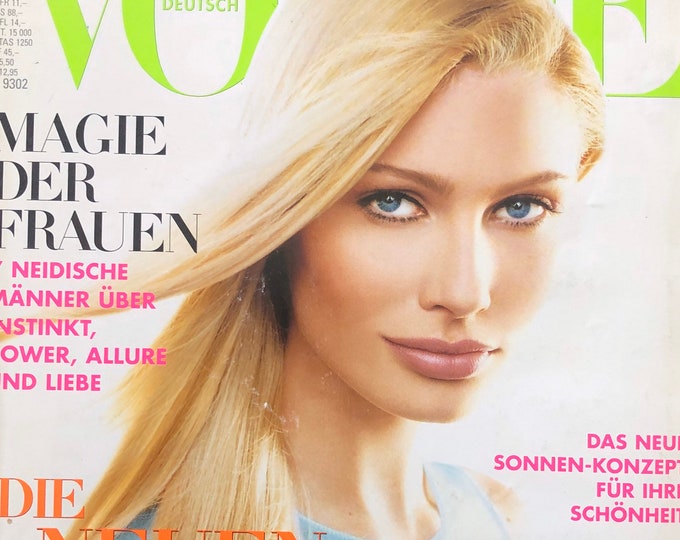 Own a piece of Vogue history -Vogue German May 1996