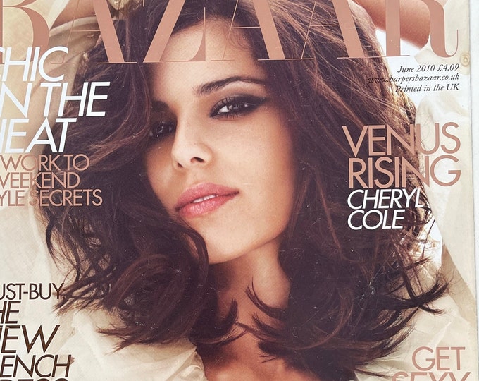 Magazine Harper's Bazaar cover image Cheryl Cole