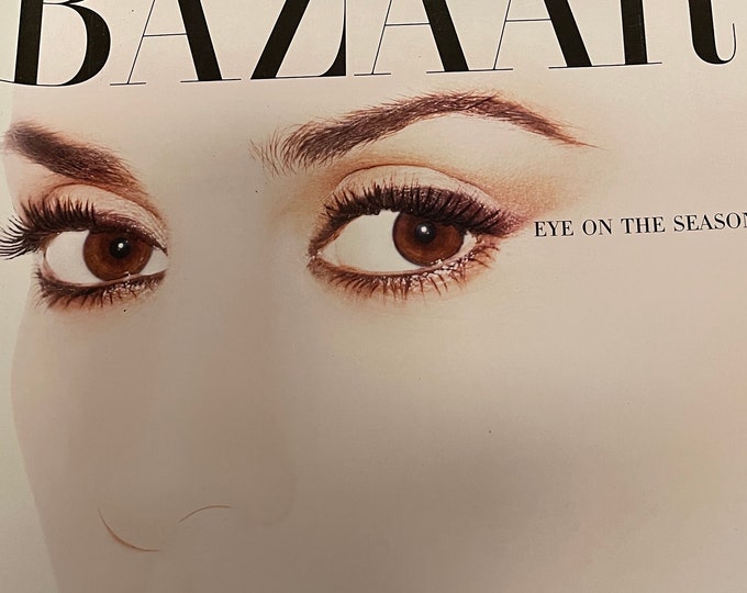 For Women who read fashion -Fashion magazine Harper’s Bazaar cover Penelope Cruz Eye on the Season!