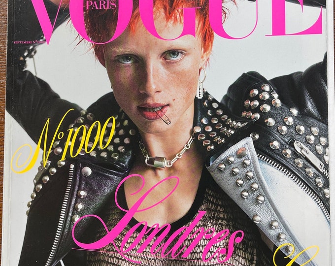 Magazine Vogue Paris No.1000 !!! collectors issue!-Iconic style & Cover Photography Fashion Models Collectible Issue!