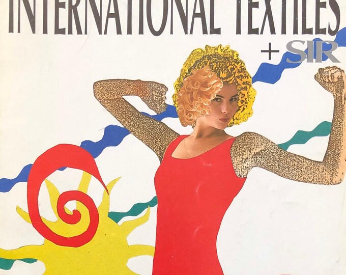 Vintage Magazine International Textiles 1990