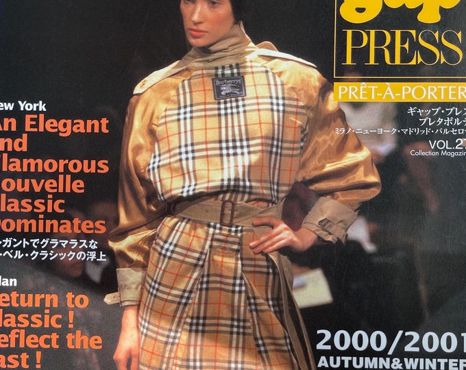 Runway-focused Fashion magazine Gap Press magazine Pret a Porter Milan/New York/Madrid/Barcelona collections reports!