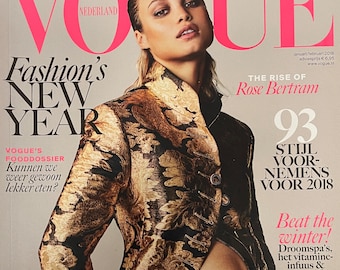 Pre-Owned Vogue Netherlands magazine cover Rose Bertram