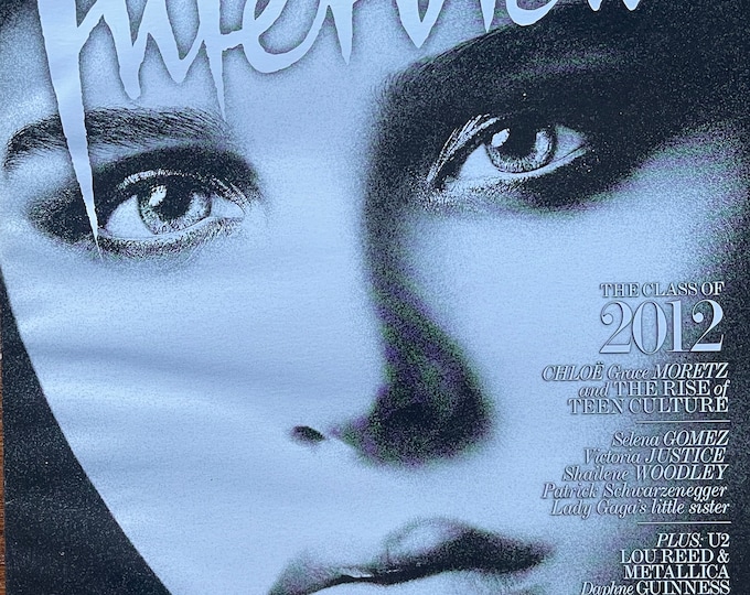 Read between the Icons - unique rare INTERVIEW MagazineCulture icon-Celebrity Interviews & Art -Vintage Collectible issue