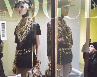 Magazine Vogue Italia cover by Steven Meisel!-Iconic style & Cover Photography Fashion Models Collectible Issue!