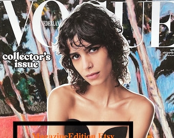 Fashion magazine Vogue Netherlands cover Mica Arganaraz-Iconic Covers & Editorials-Fashion Style Photography