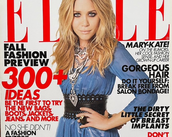 magazine ELLE magazine cover image MARY-KATE