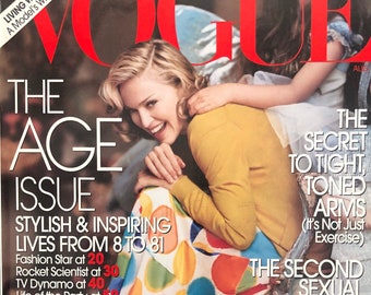 Own a piece of Vogue history -Magazine VOGUE Us August 2005 cover Madonna-Iconic Style Fashion Covers Photography Models & Editorials