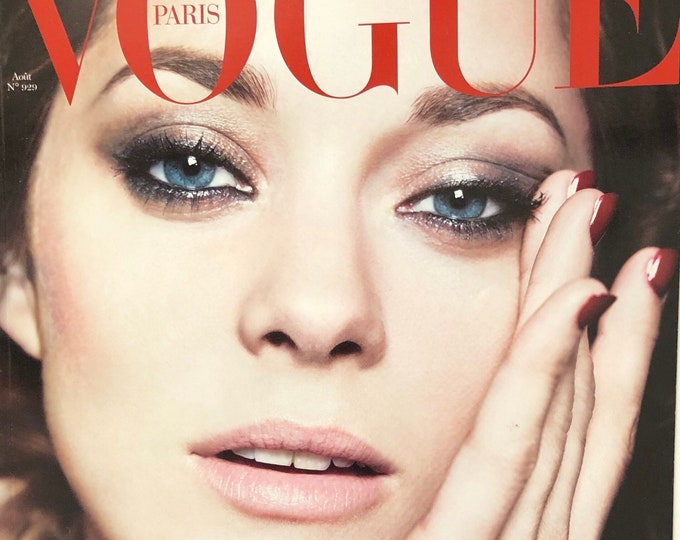 Vogue Paris magazine 2012