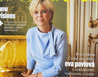 Magazine Vogue CS cover Eva Pavlova