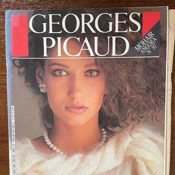 GEORGES PICAUD magazine années 80 No 97 mohair angora