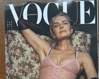 Vogue magazine Scandinavia The Power of Paulina Porizkova