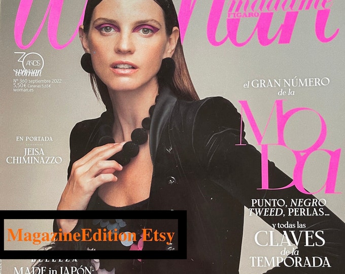 Magazine WOMAN cover image  madam figaro Spain