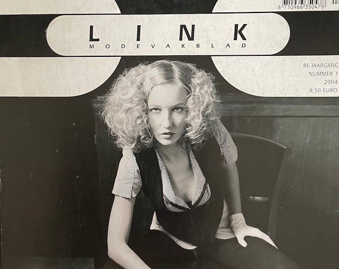 Magazine vintage fashion Link magazine 2004