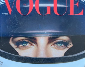 Vogue Netherlands cover KELLY PIQUET Pole Position - unique rare collectible Vogue Magazine!