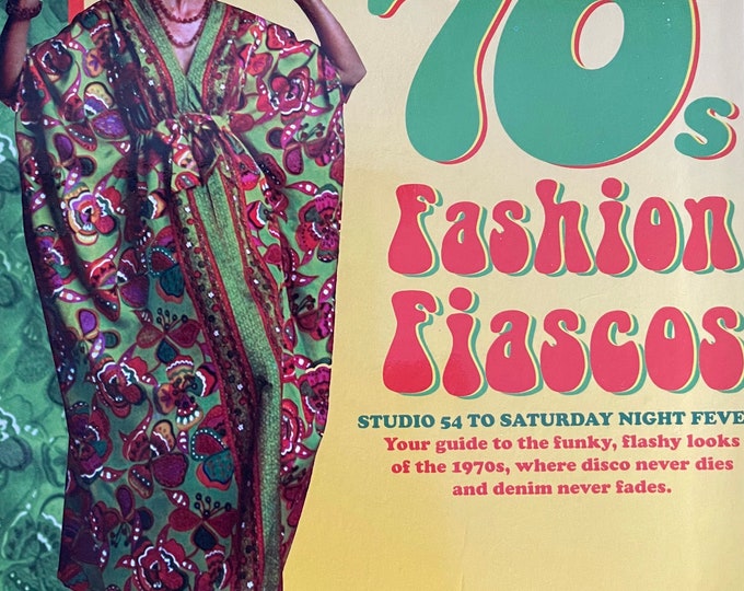 For Women who read fashion -Vintage rare fashion magazine 70s history Marsh fashion book