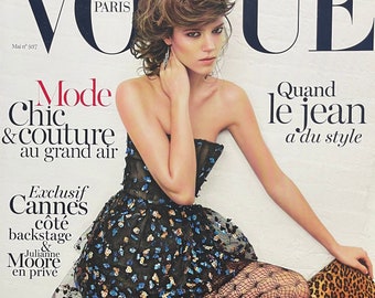 Magazine Vogue Paris cover Freja Beha