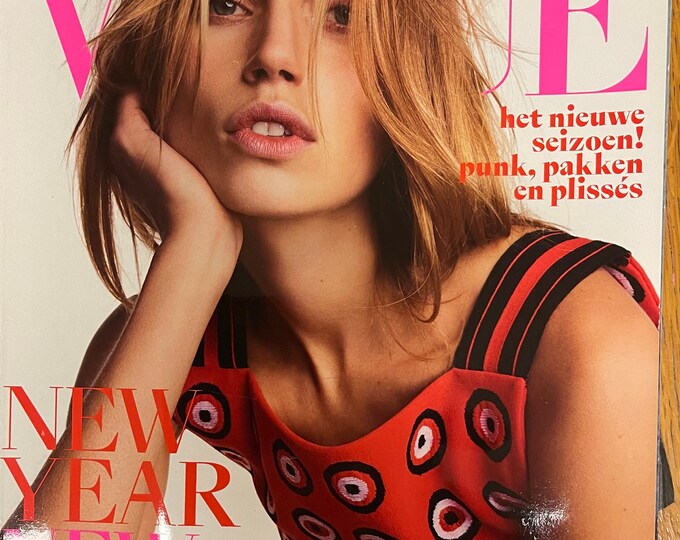 Own a piece of Vogue history -Vogue Netherlands magazine cover Cato van EE