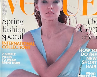 Vogue Magazine March 2021 Gigi Hadid - Etsy