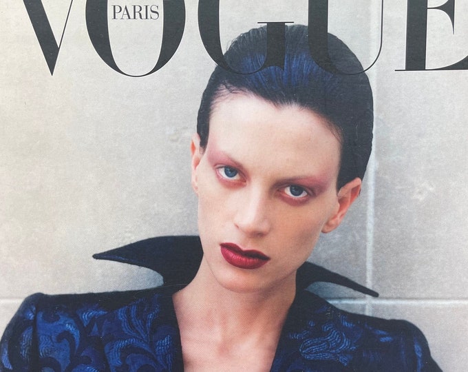 Own a piece of Vogue history-Magazine Vogue Paris supplement-Iconic style & Cover Photography Fashion Models Collectible Issue!