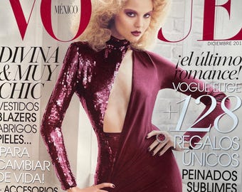 Own a piece of Vogue history -Vogue Mexico magazine-Iconic Style Fashion Covers Photography Models & Editorials