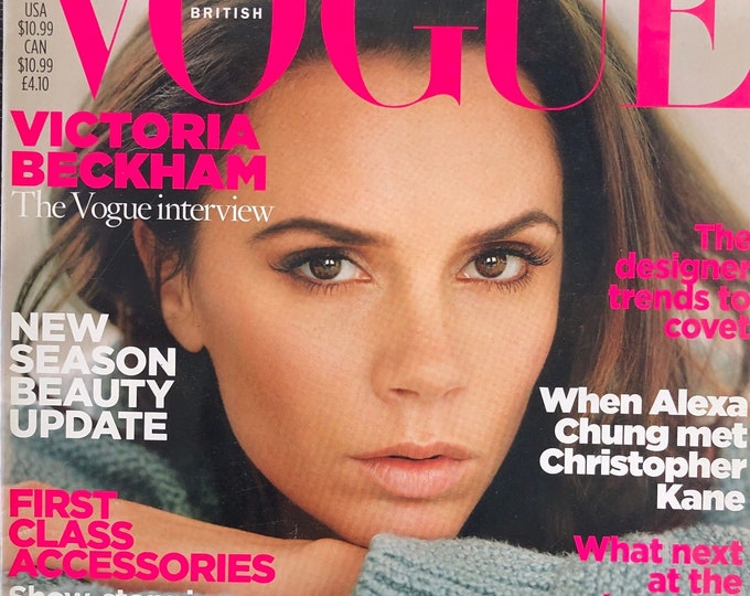 Vogue British magazine 2011