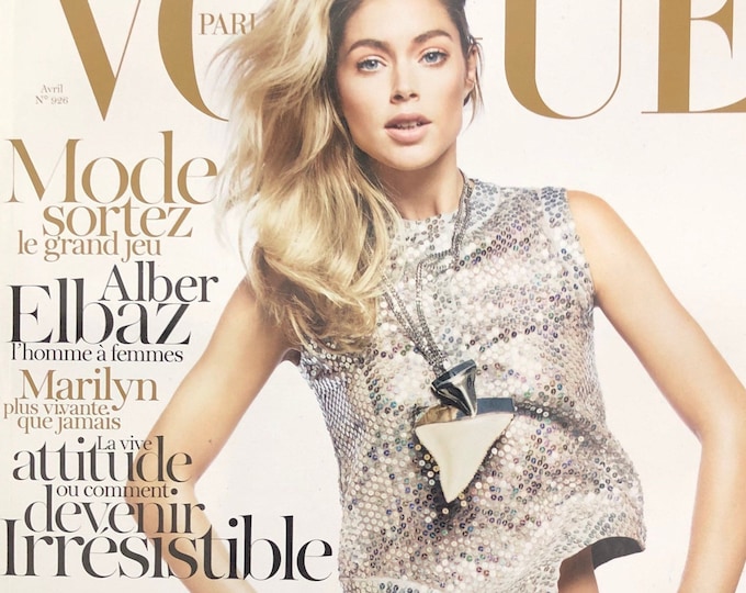 Own a piece of Vogue history-magazine Vogue Paris-Iconic style & Cover Photography Fashion Models Collectible Issue!