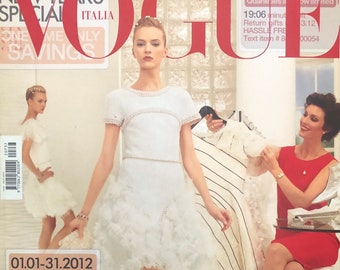 Pre-owned Magazine Vogue Italia 2012 Cover Steven Meisel!-iconic
