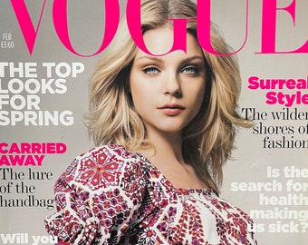 Own a piece of Vogue history -Magazine Vogue cover Jessica Stam catwalk report!-Iconic Style Fashion Covers Photography Models & Editorials