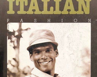 For men who read fashion - Vintag rare unique fashion magazine Uomo 1989