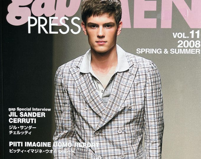 Runway-focused Fashion magazine Gap Press MEN  collections reports Paris & Milan-Japanese titles - English - Globel style inspiration