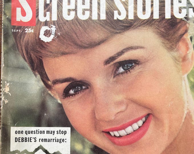 Pre-Owned SCREEN STORIES 1960 Marilyn Monroe Let's make Love !-Cinema Culture-Iconic Actors, Plays,&Reviews- Collectible Back issue