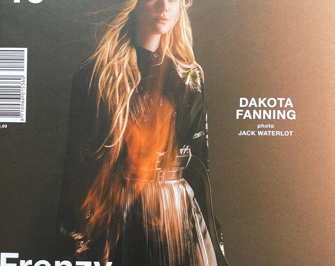 For Women who read fashion -NUMERO magazine Netherlands cover Dakota Fanning