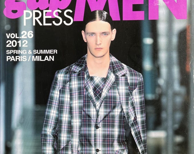 Runway-focused Fashion magazine Gap Press MEN  collections reports Paris & Milan-Japanese titles - English - Globel style inspiration