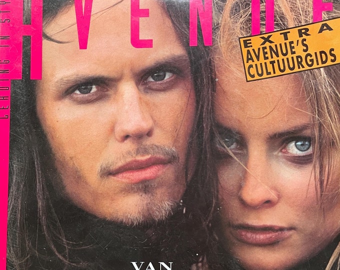 Fashion Culture - Magazine AVENUE 1993-Collectible Print Issue Fashion & Lifestyle-Phothograpy Culture