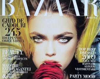 For Women who read fashion -Fashion magazine Harper's Bazaar Romania, cover Sophie Vlaming