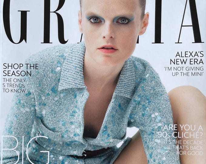 For Women who read fashion -Fashion magazine GRAZIA The Big Fashion Issue-Iconic style & Photography Collectible fashion Culture!