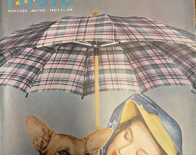 Pre-Owned Vintage rare Photo Magazine from 1952 - A Treasure for Photography Enthusiast!-Visual Culture & Photo Art Inspiring Images Stories