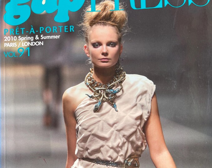 Runway-focused Fashion magazine Gap Press magazine Pret a Porter Paris London collections reports