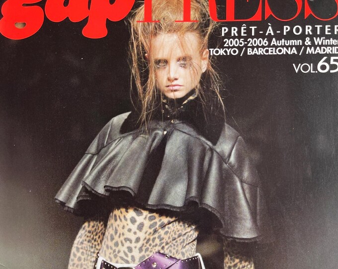 Runway-focused Fashion magazine Gap Press magazine Pret a Porter Tokyo- Madrid-Barcelona- collections reports!