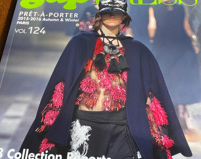 Runway-focused Fashion magazine Gap Press magazine Pret a Porter Paris collections reports Paris!