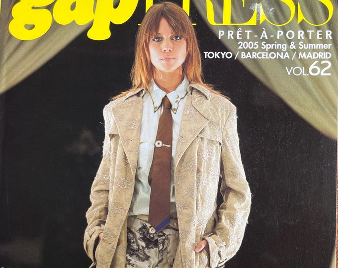 Runway-focused Fashion magazine Gap Press magazine Pret a Porter Tokyo- Madrid-Barcelona- collections reports!