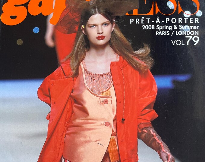 Runway-focused Fashion magazine Gap Press magazine Pret a Porter Paris London collections reports