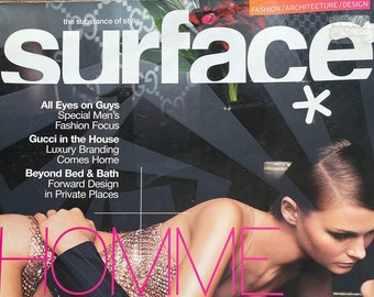 For Women who read fashion -Vintage rare fashion magazine Surface No.45 2003-Iconic style & Photography Collectible fashion Culture!