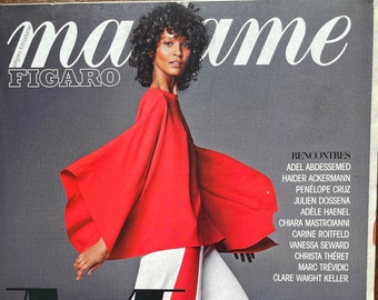 Couverture du magazine MADAME FIGARO Lisa Kebede