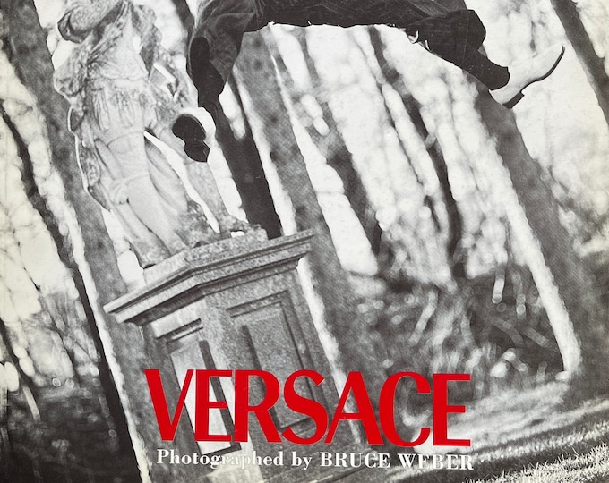 Vintage unique rare fashion magazine  lookbook Gianni Versace 1995-1996 No.29-Iconic style & Photography Collectible fashion Culture!