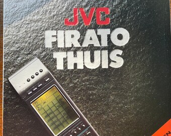 Vintage rare JVC brochure the 90s, advertising prospectus!
