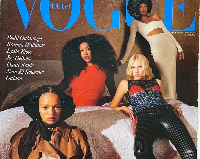 Own a piece of Vogue history -Vogue fashion magazine Netherlands The Talent Issue!-Iconic Covers & Editorials-Fashion Style Photography