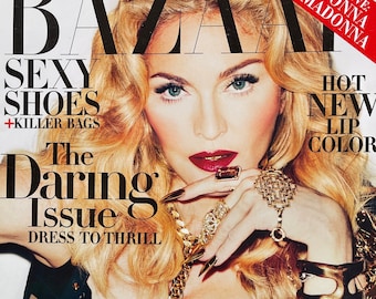 Fashion magazine Harper's Bazaar exclusive Madonna by Madonna!