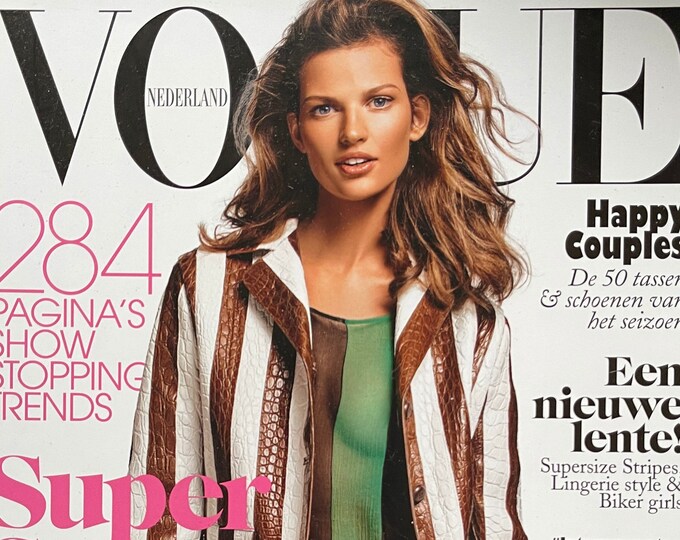 Own a piece of Vogue history -Vogue fashion magazine Netherlands cover Bette Franke-Iconic Covers & Editorials-Fashion Style Photography